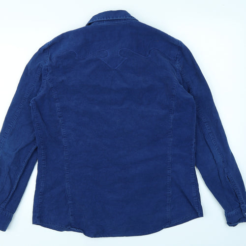 Diesel Mens Blue    Button-Up Size L