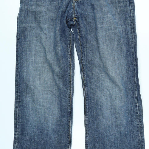 Gap Mens Blue  Denim Straight Jeans Size 29 in L30 in