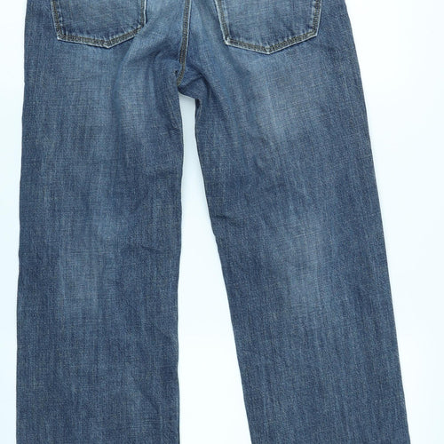 Gap Mens Blue  Denim Straight Jeans Size 29 in L30 in