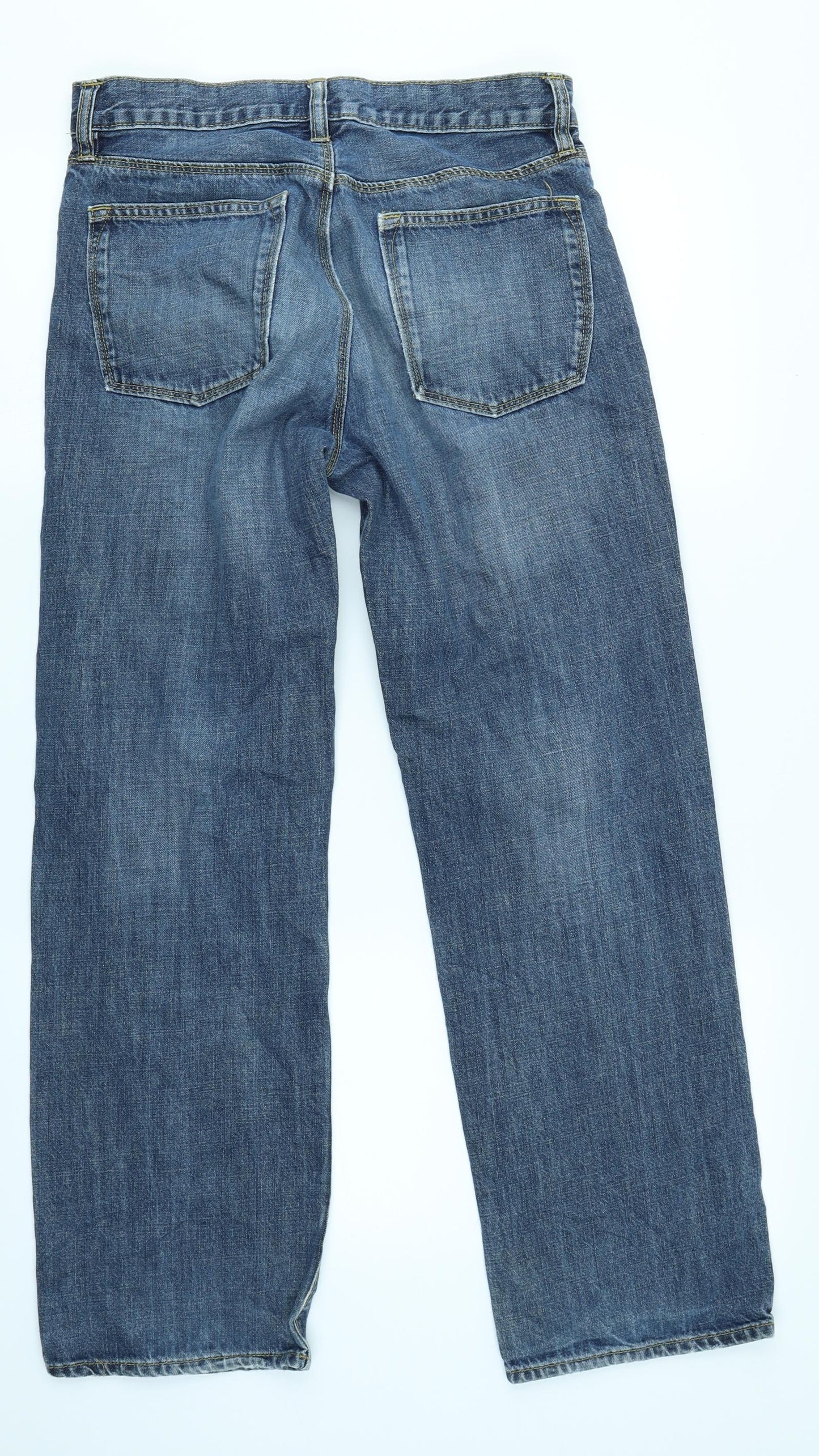 Gap Mens Blue  Denim Straight Jeans Size 29 in L30 in