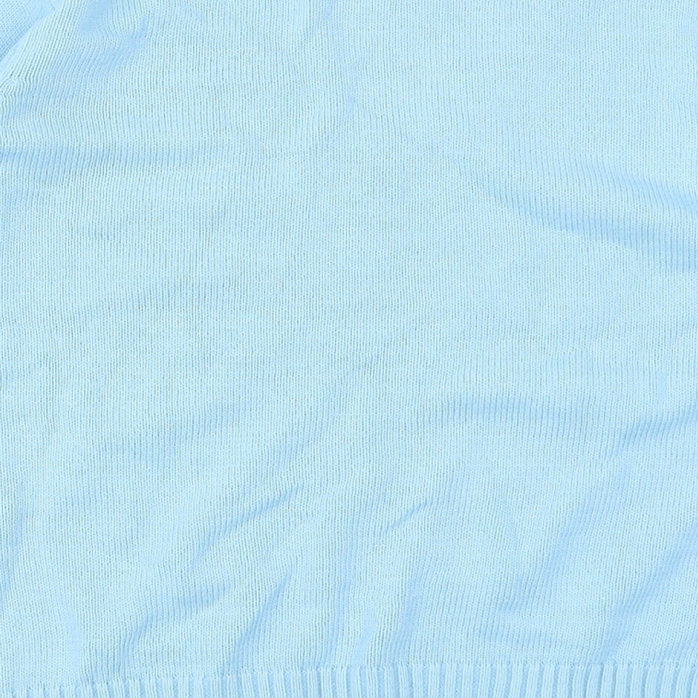 Dmart Womens Blue  Knit Pullover Jumper Size 14