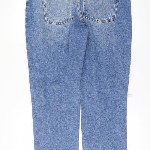 H&M Womens Blue  Denim Mom Jeans Size 32 in L29 in