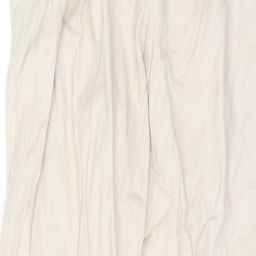 New Look Womens Beige   Trousers  Size 8 L29 in