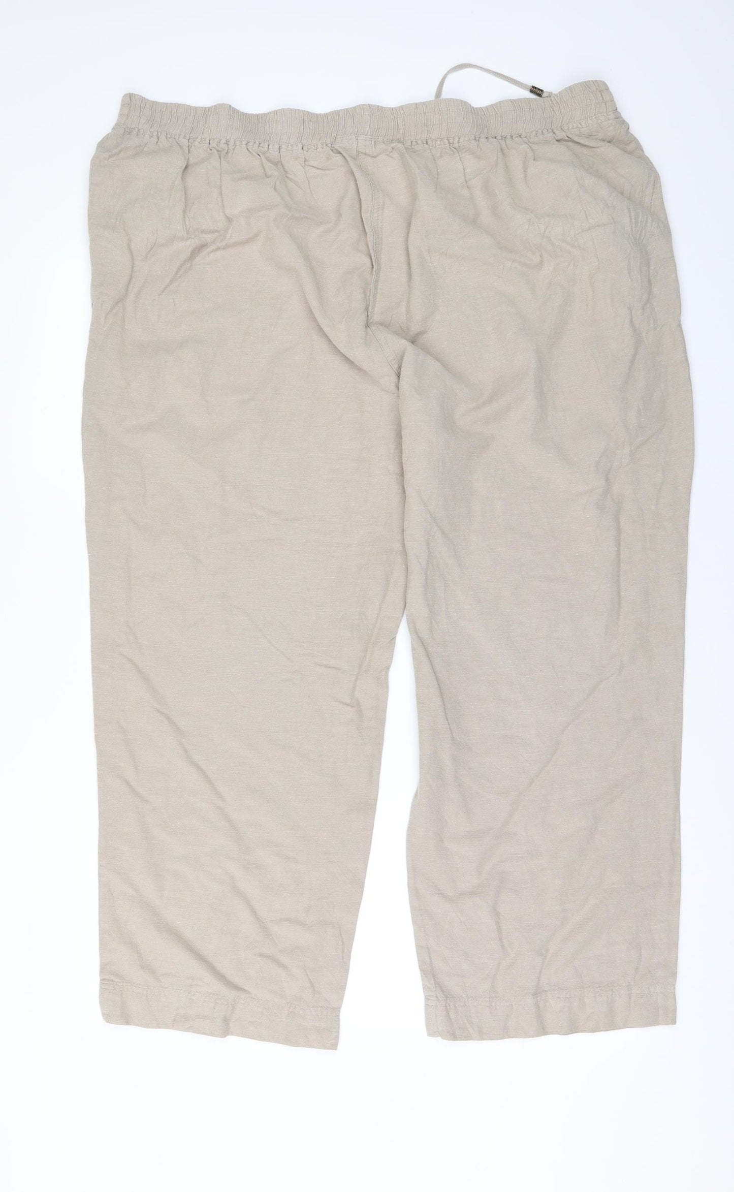 MARISOTA Womens Beige   Trousers  Size 24 L26 in
