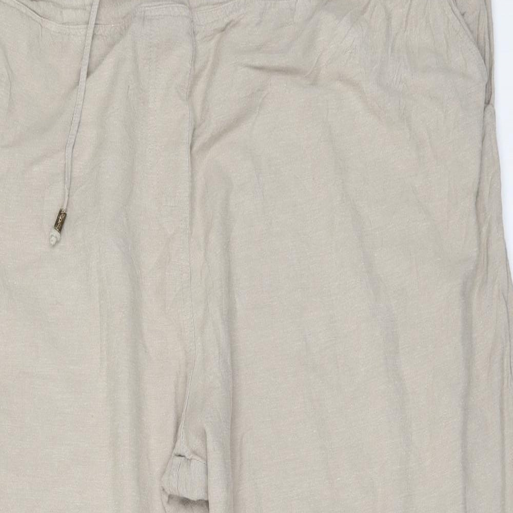 MARISOTA Womens Beige   Trousers  Size 24 L26 in
