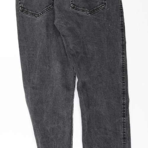 Pull&Bear Womens Grey  Denim Skinny Jeans Size 8 L25 in