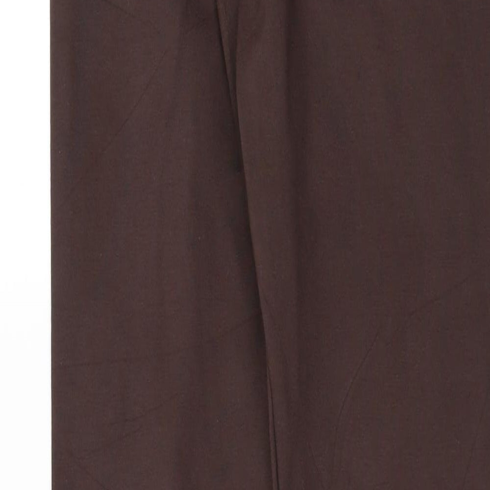 NEXT  Womens Brown   Carrot Leggings Size 10 L27 in