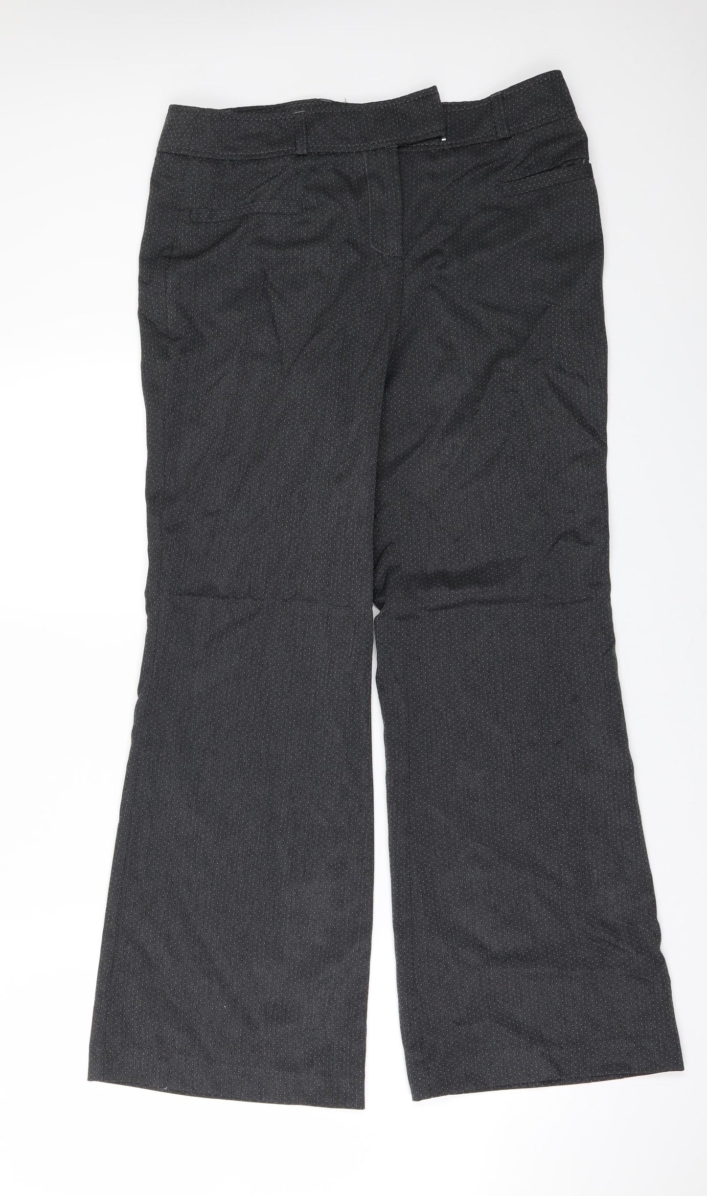 South Womens Grey   Trousers  Size 10 L28 in