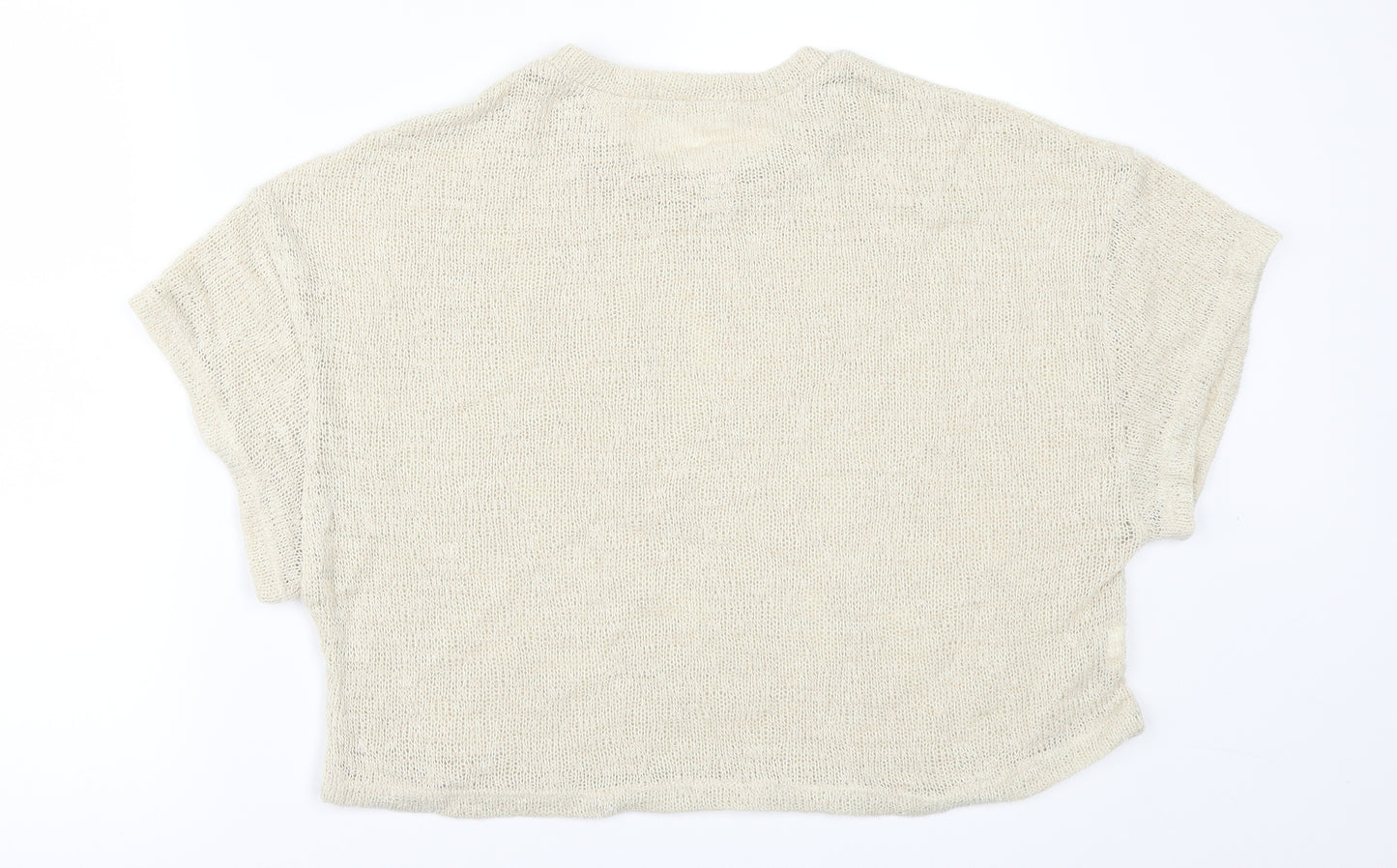 Mng Womens Beige   Pullover Jumper Size M