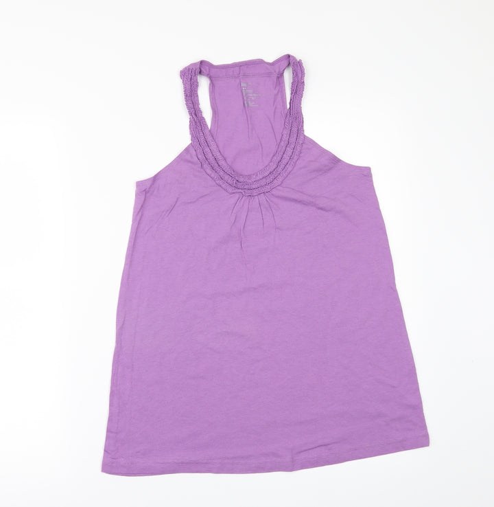 Gap Womens Purple Basic T-Shirt Size XS