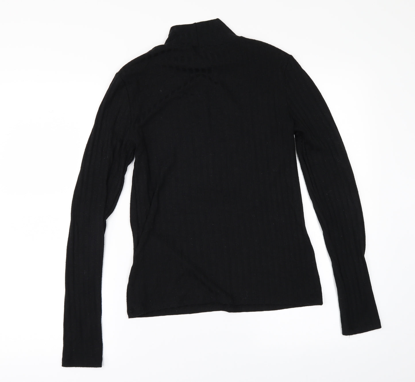 Topshop Womens Black   Basic T-Shirt Size 12