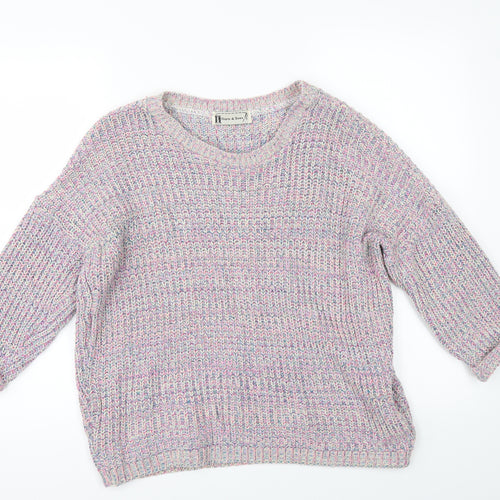 Hearts & Bows Womens Multicoloured   Pullover Jumper Size S