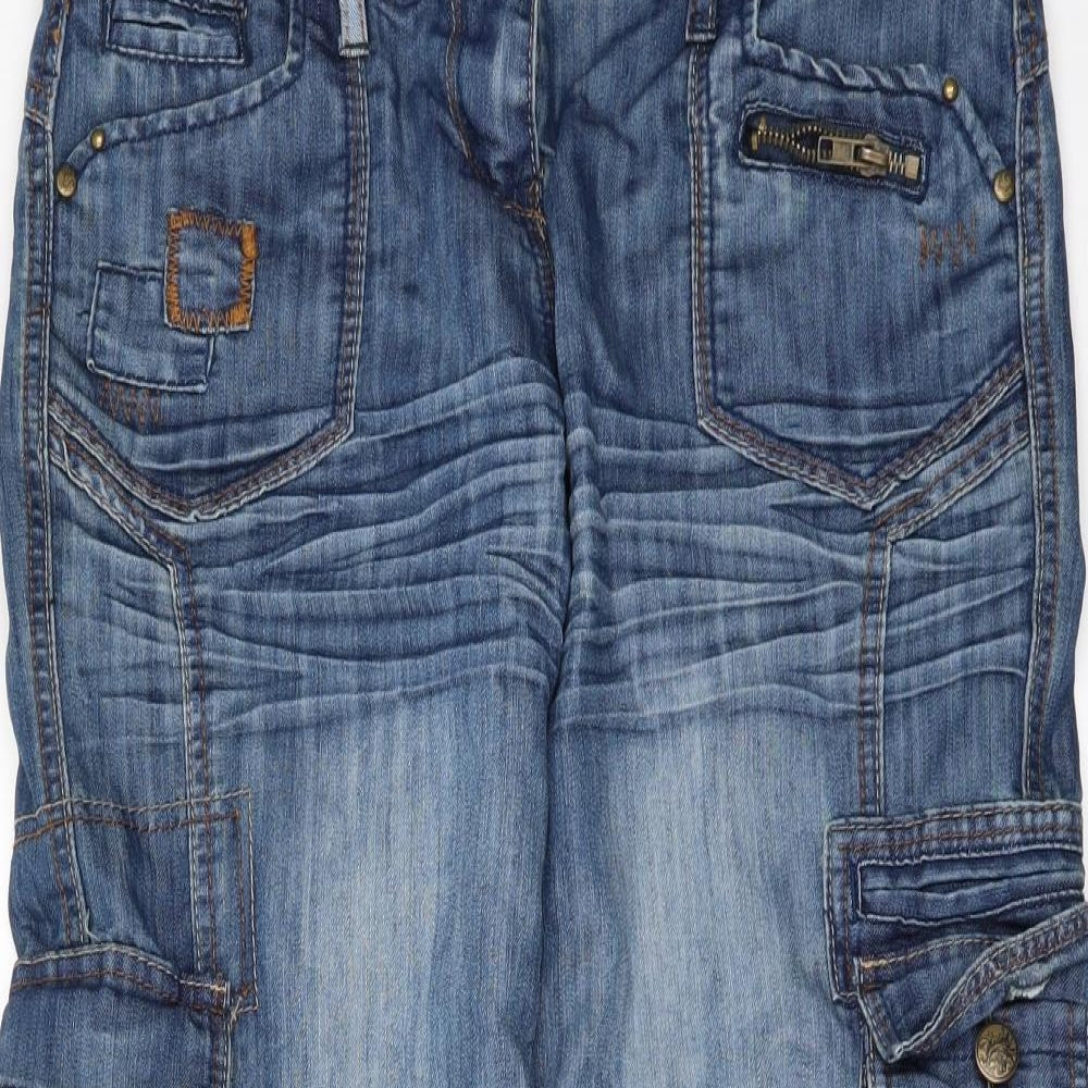 George Womens Blue  Denim Mom Jeans Size 10 L29 in