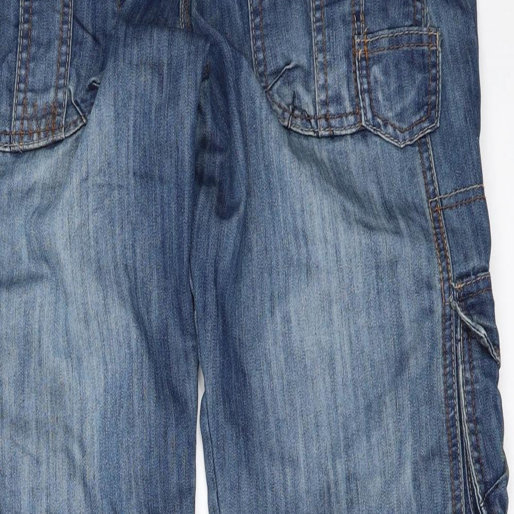 George Womens Blue  Denim Mom Jeans Size 10 L29 in