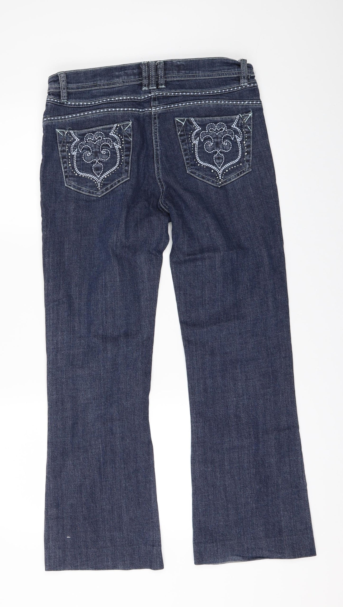 NEXT  Womens Blue  Denim Bootcut Jeans Size 10 L29 in
