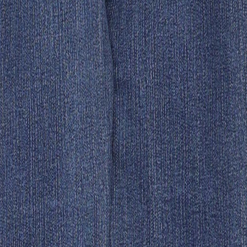 NEXT Womens Blue  Denim Skinny Jeans Size 10 L32 in - shaped hem