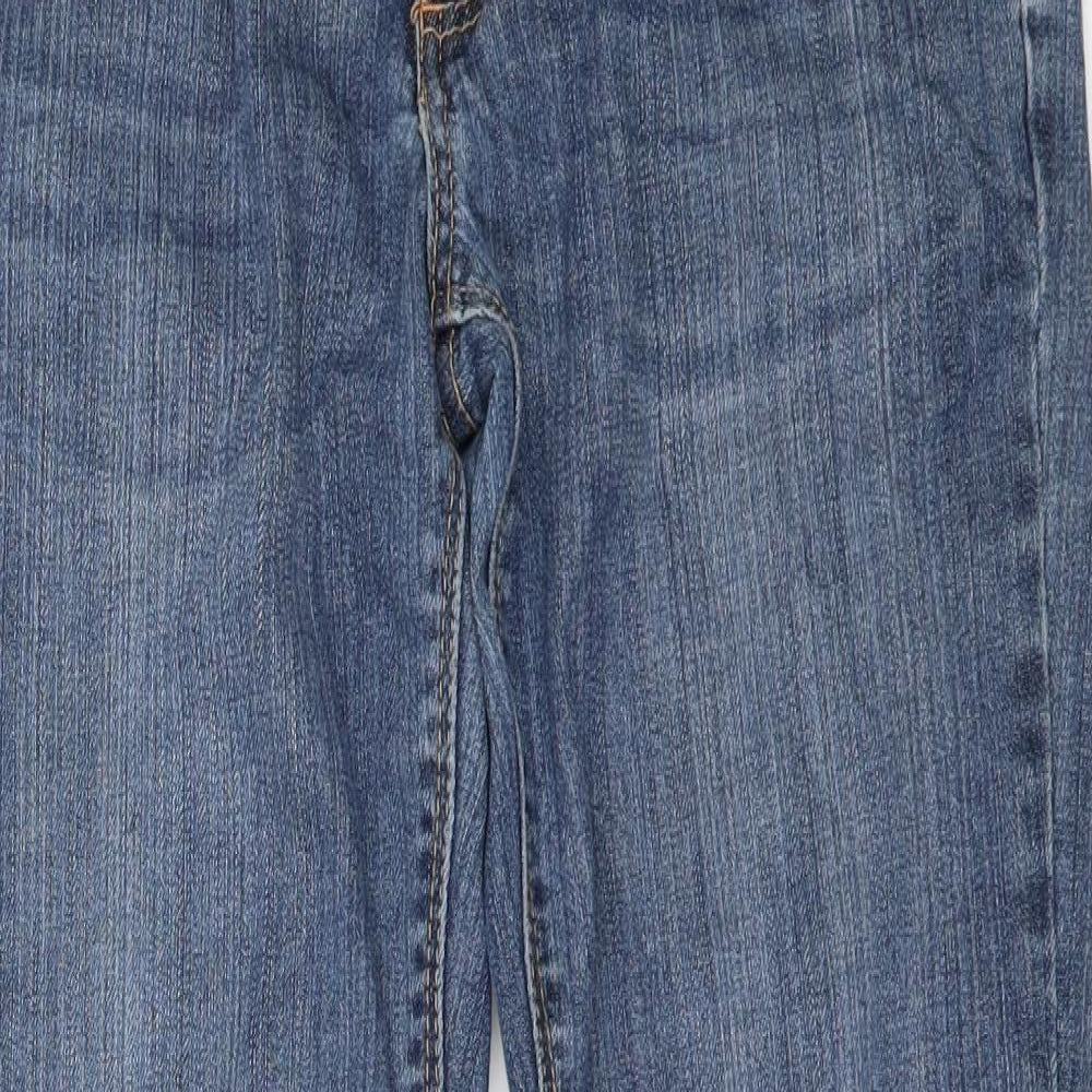 Strut Womens Blue  Denim Bootcut Jeans Size 10 L30 in