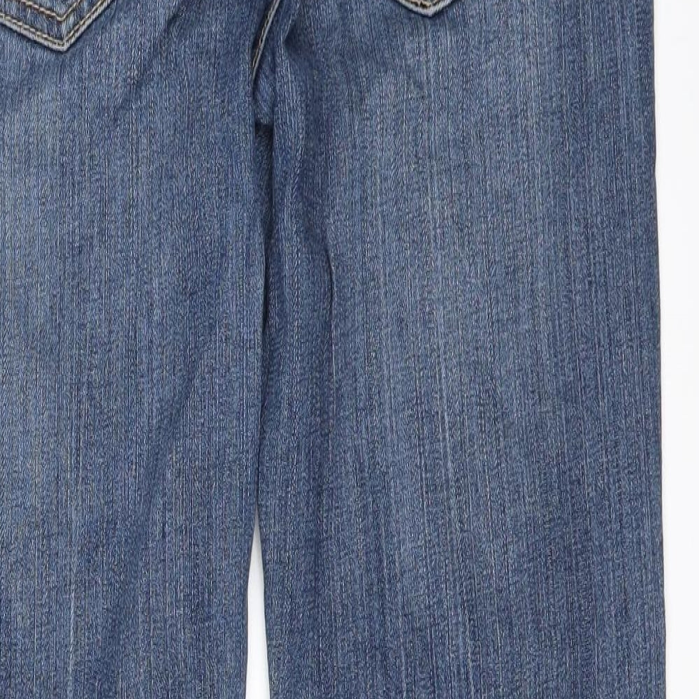 Strut Womens Blue  Denim Bootcut Jeans Size 10 L30 in