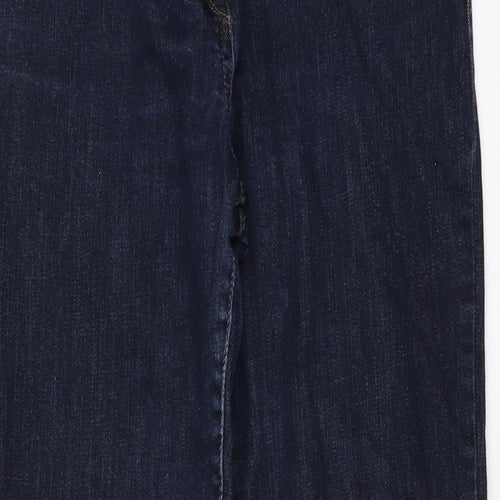 NEXT Womens Blue  Denim Straight Jeans Size 14 L29 in