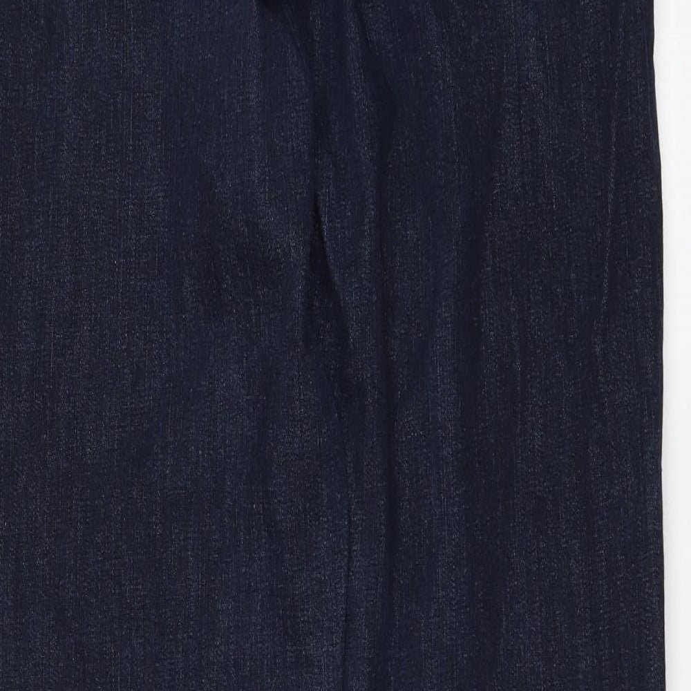 NEXT Womens Blue  Denim Straight Jeans Size 14 L29 in