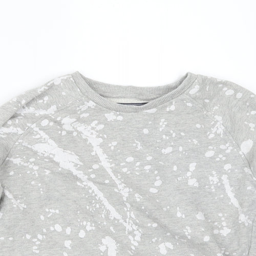 NEXT Girls Green Polka Dot  Pullover Sweatshirt Size 3-4 Years