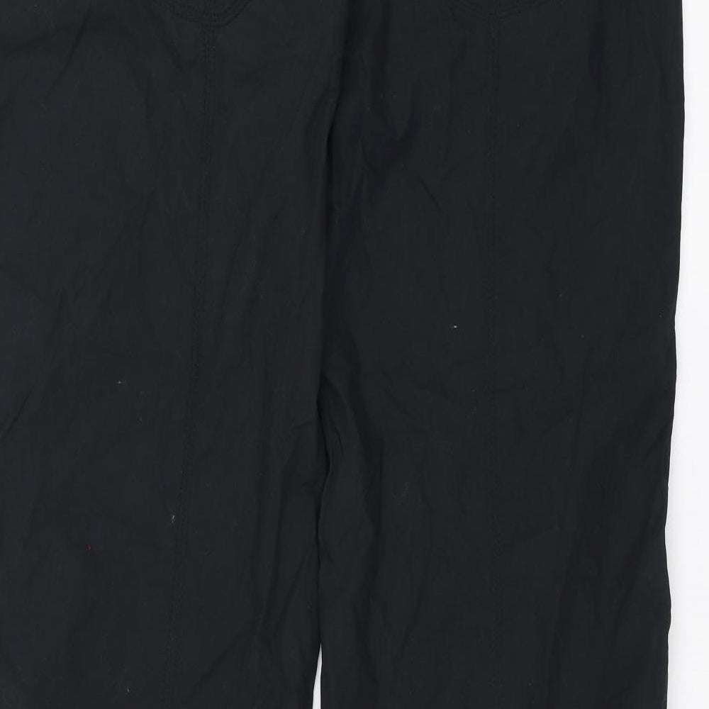 Dorothy Perkins Womens Black   Cargo Trousers Size 18 L31 in