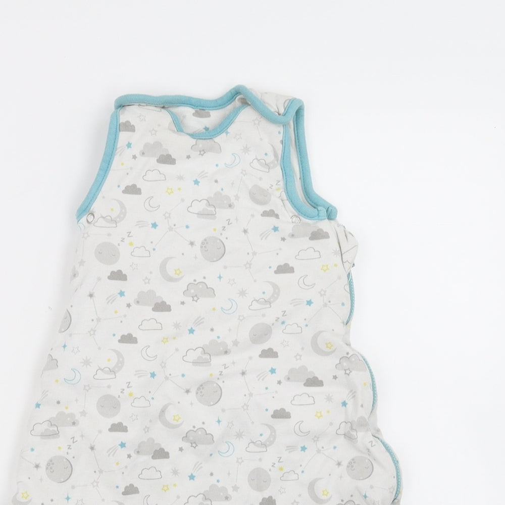 Lily & Dan Baby White    One Piece Size 0-3 Months  - Sleep bag
