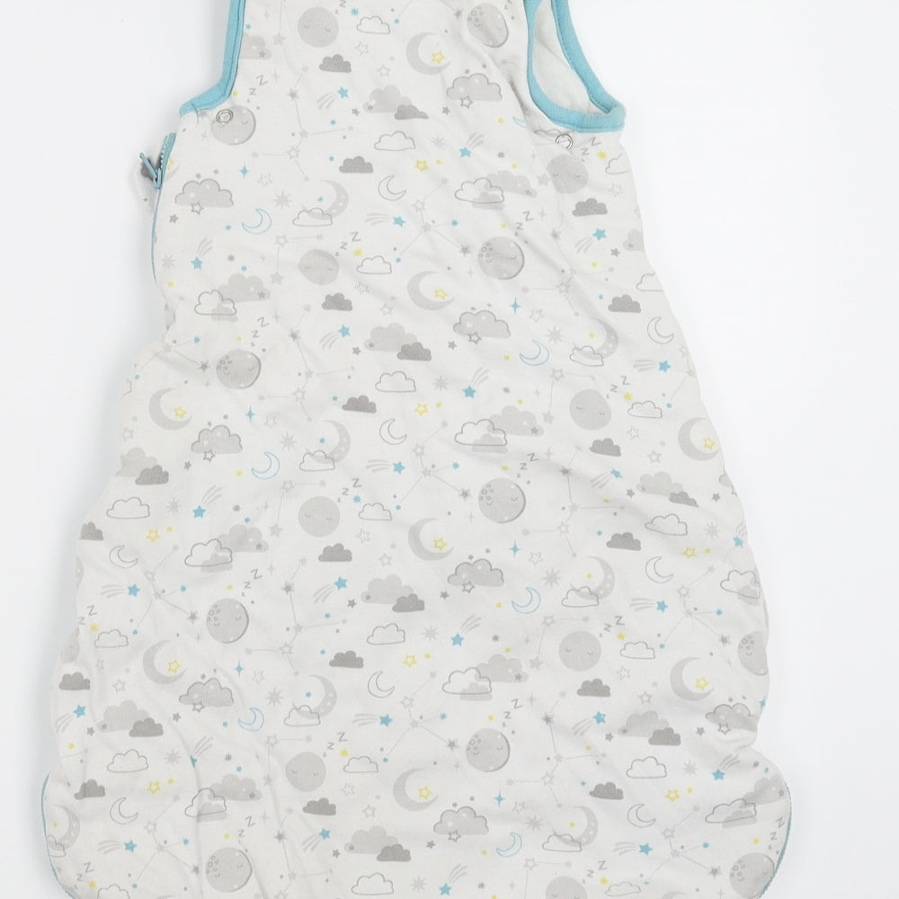 Lily & Dan Baby White    One Piece Size 0-3 Months  - Sleep bag