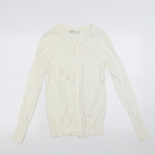 Old Navy Womens White   Cardigan Jumper Size XS