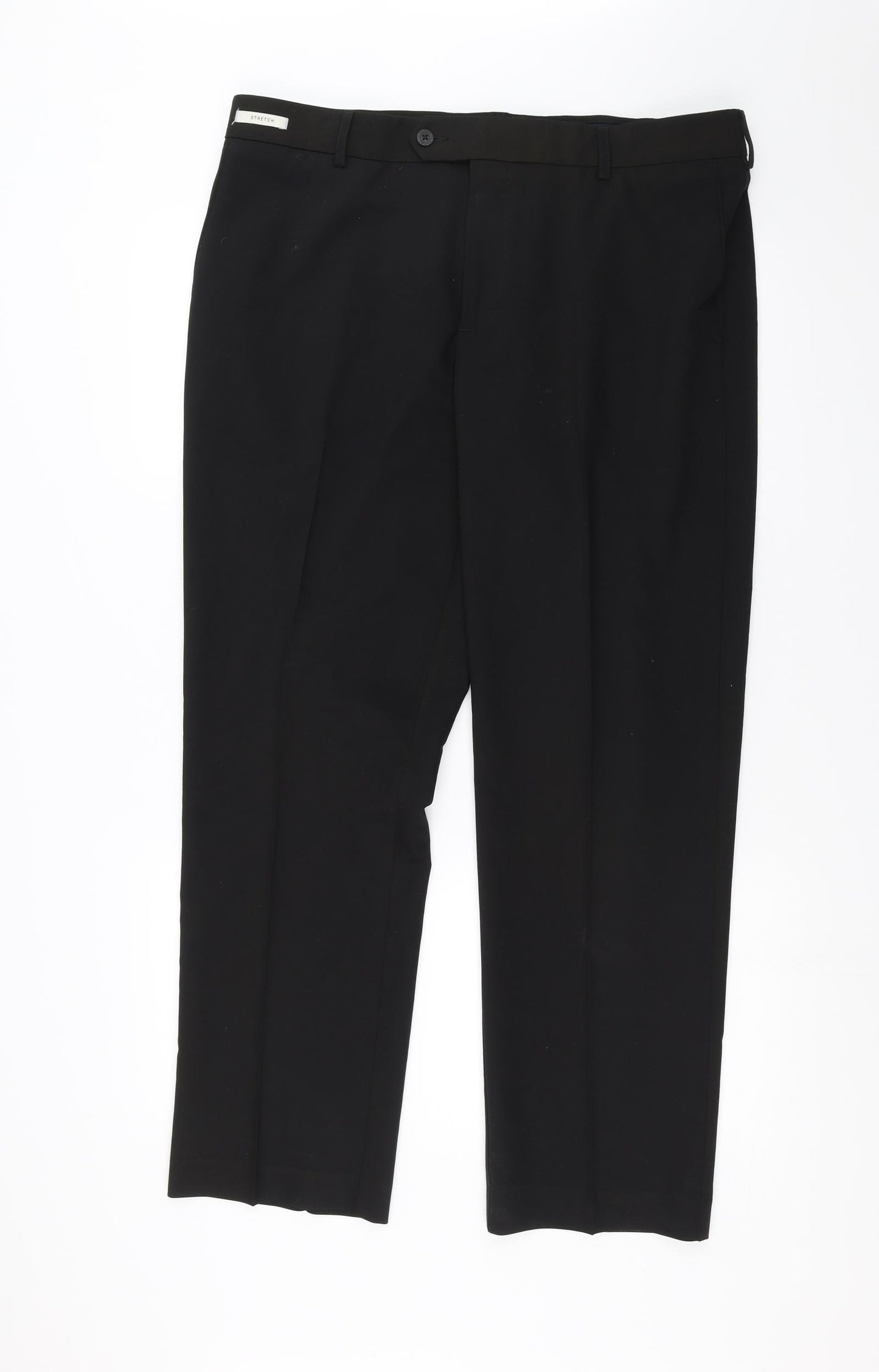 Farah Mens Black   Trousers  Size 38 in L29 in