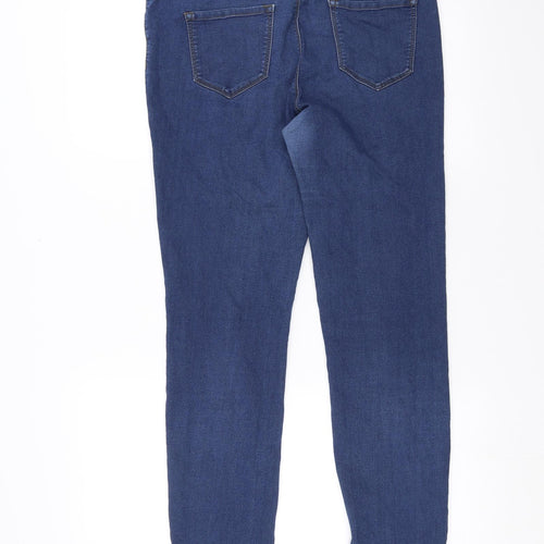Preworn Womens Blue  Denim Jegging Jeans Size 32 in L29 in