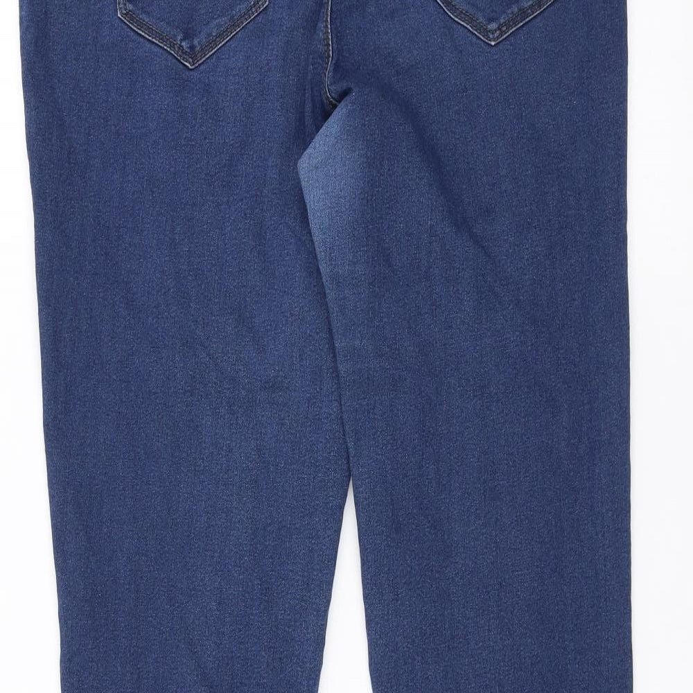 Preworn Womens Blue  Denim Jegging Jeans Size 32 in L29 in