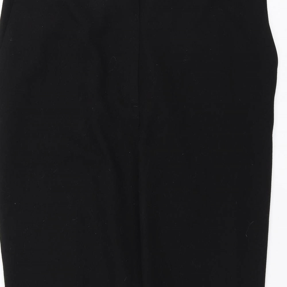 H&M Womens Black   Trousers  Size 14 L25 in