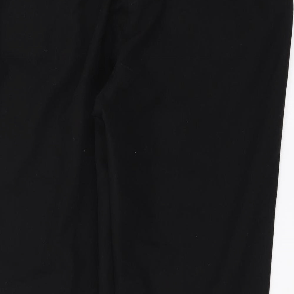 H&M Womens Black   Trousers  Size 14 L25 in