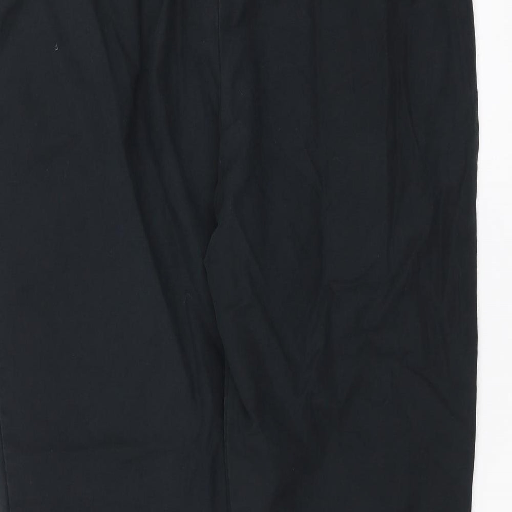 Marks and Spencer Womens Black   Trousers  Size 16 L23 in - short leg