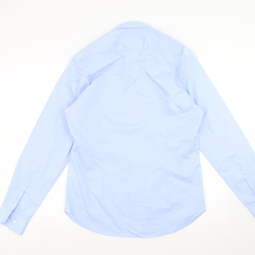 MOSS Mens Blue    Dress Shirt Size 15.5  - extra slim fit