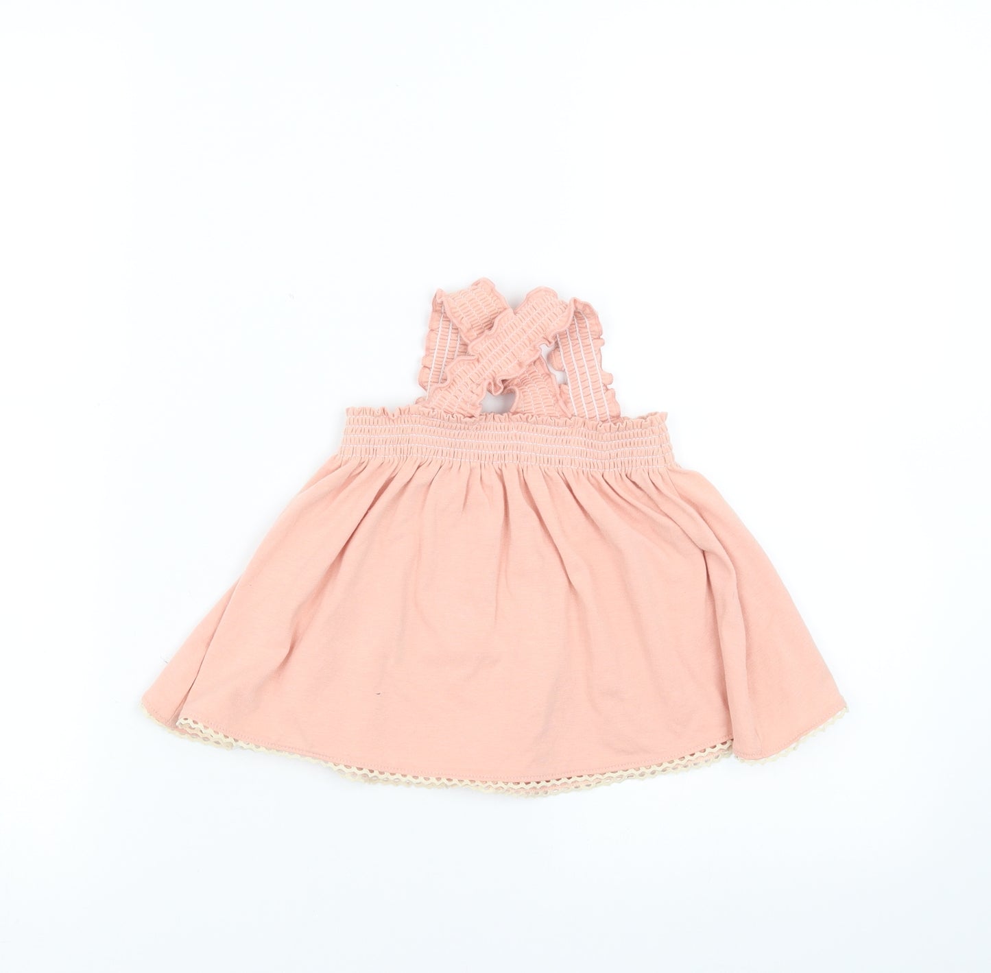 Artisan Girls Pink   Basic Blouse Size 12 Months