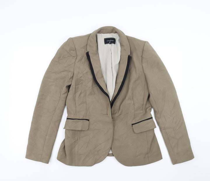 River Island Womens Green Jacket Blazer Size 10