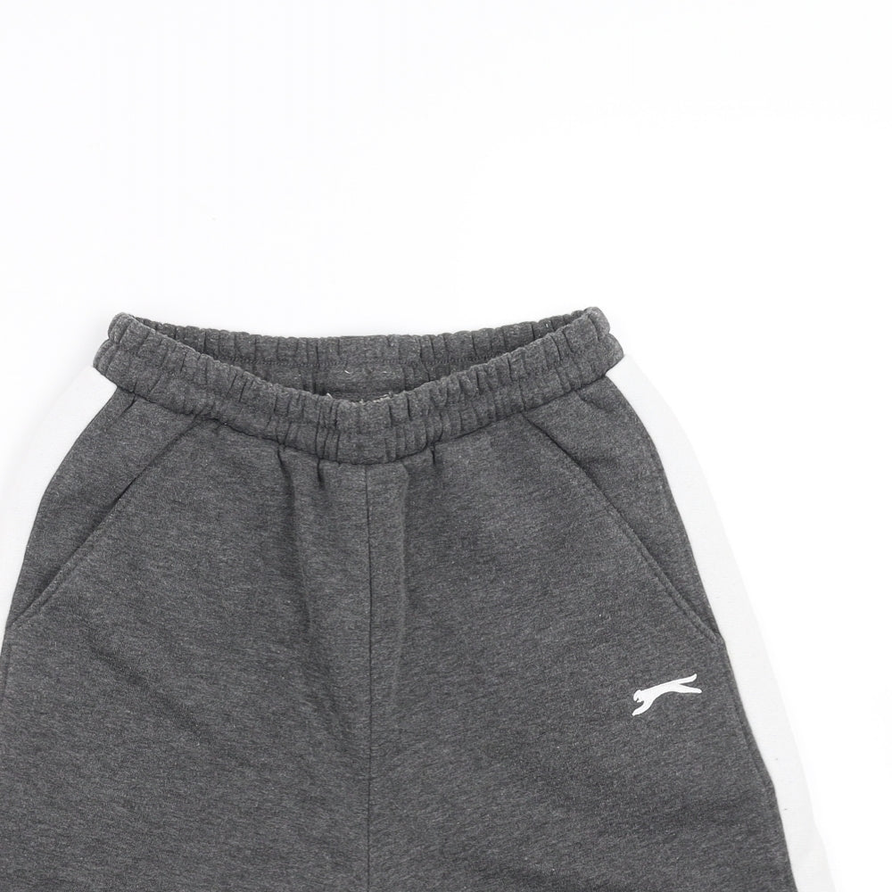 Slazenger Boys Grey   Sweat Shorts Size 9-10 Years