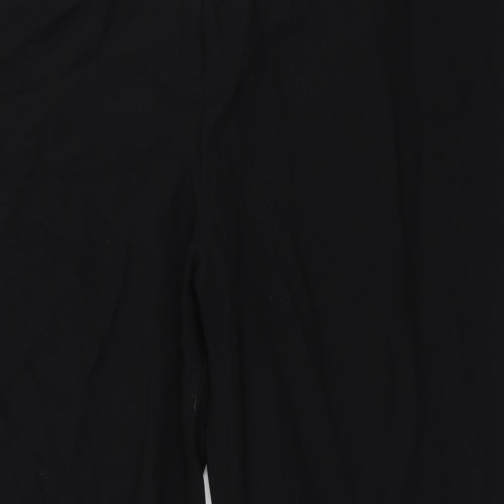essence Womens Black   Trousers  Size 26 L29 in