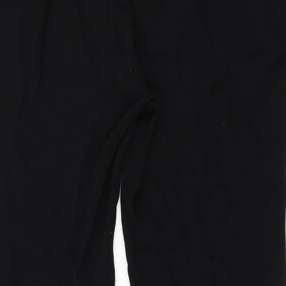 essence Womens Black   Trousers  Size 26 L29 in