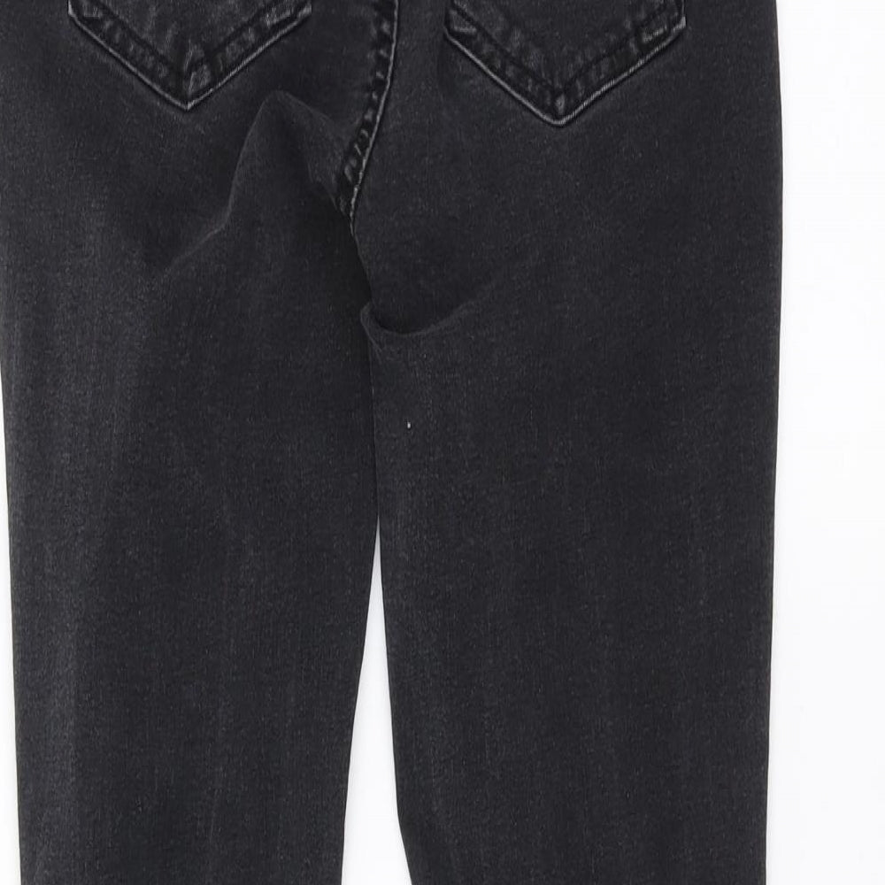 Select Womens Black  Denim Skinny Jeans Size 6 L27 in - distressed