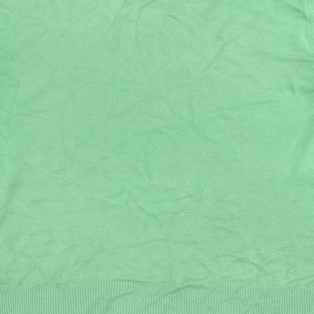 Marks and Spencer Womens Green   Pullover Jumper Size 14
