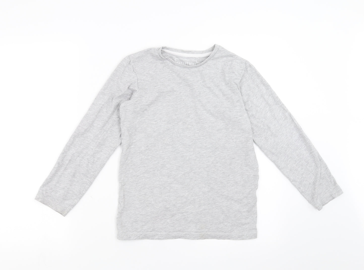 Matalan Boys Grey   Basic T-Shirt Size 10 Years