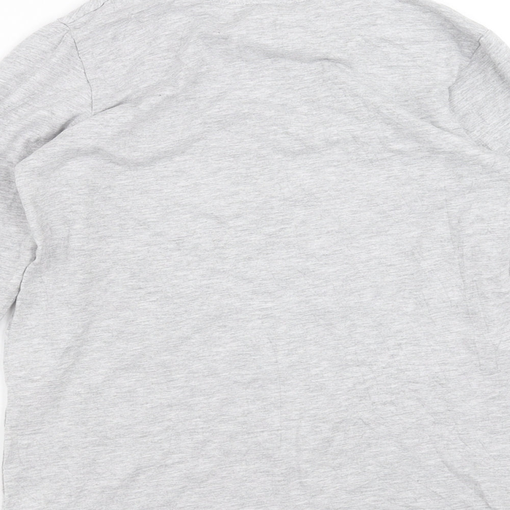 Matalan Boys Grey   Basic T-Shirt Size 10 Years