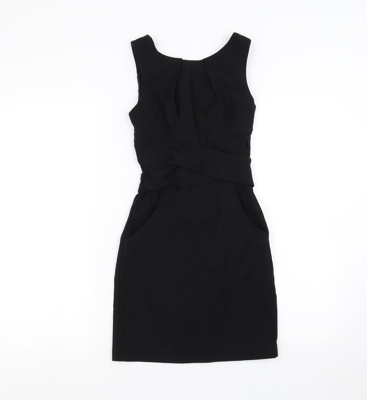 Teeze Me Womens Black Bodycon Size XS