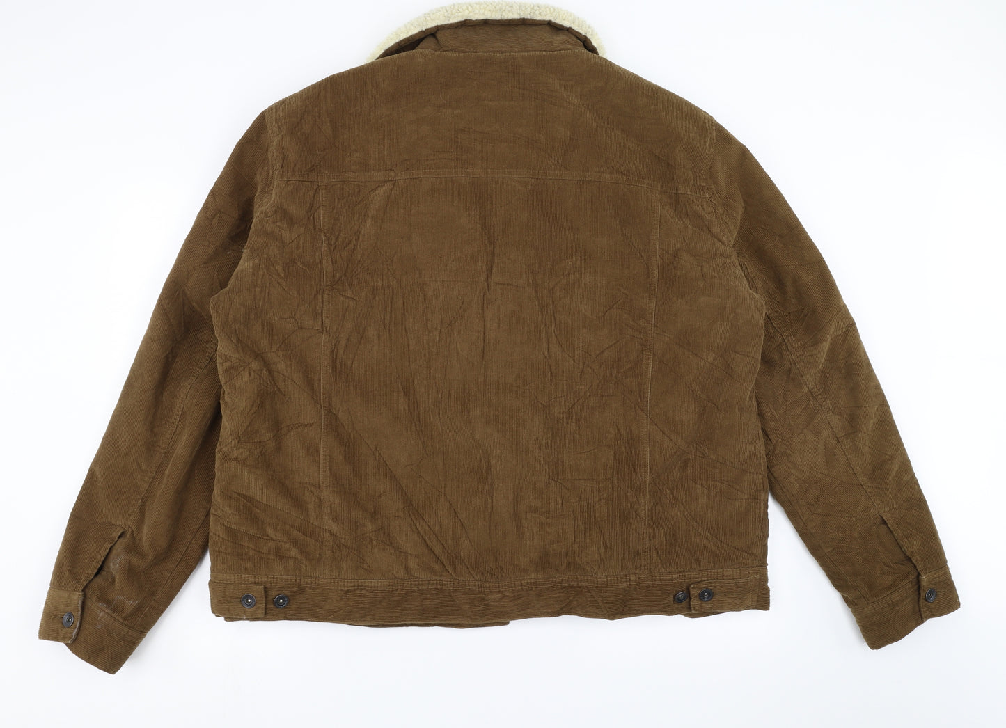 Eighty Four Mens Brown  Corduroy Jacket  Size 3XL
