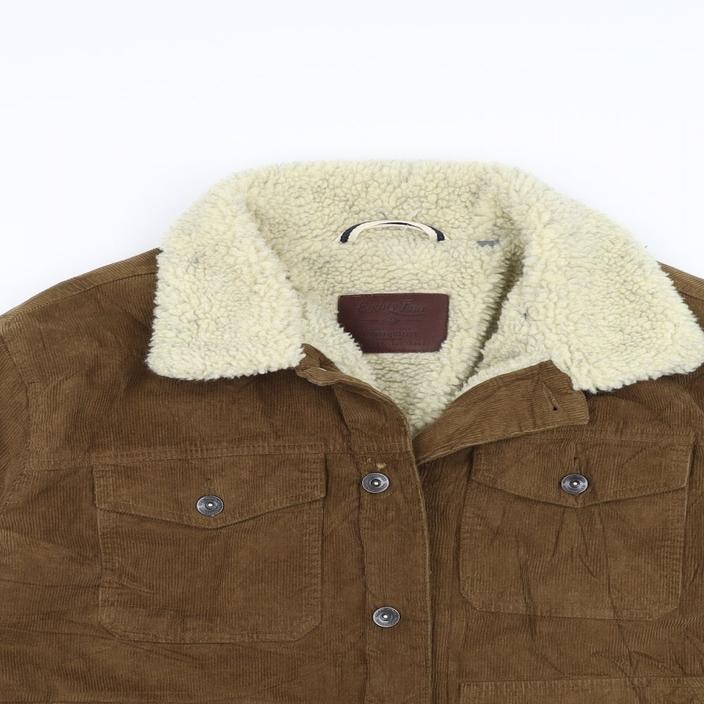 Eighty Four Mens Brown  Corduroy Jacket  Size 3XL