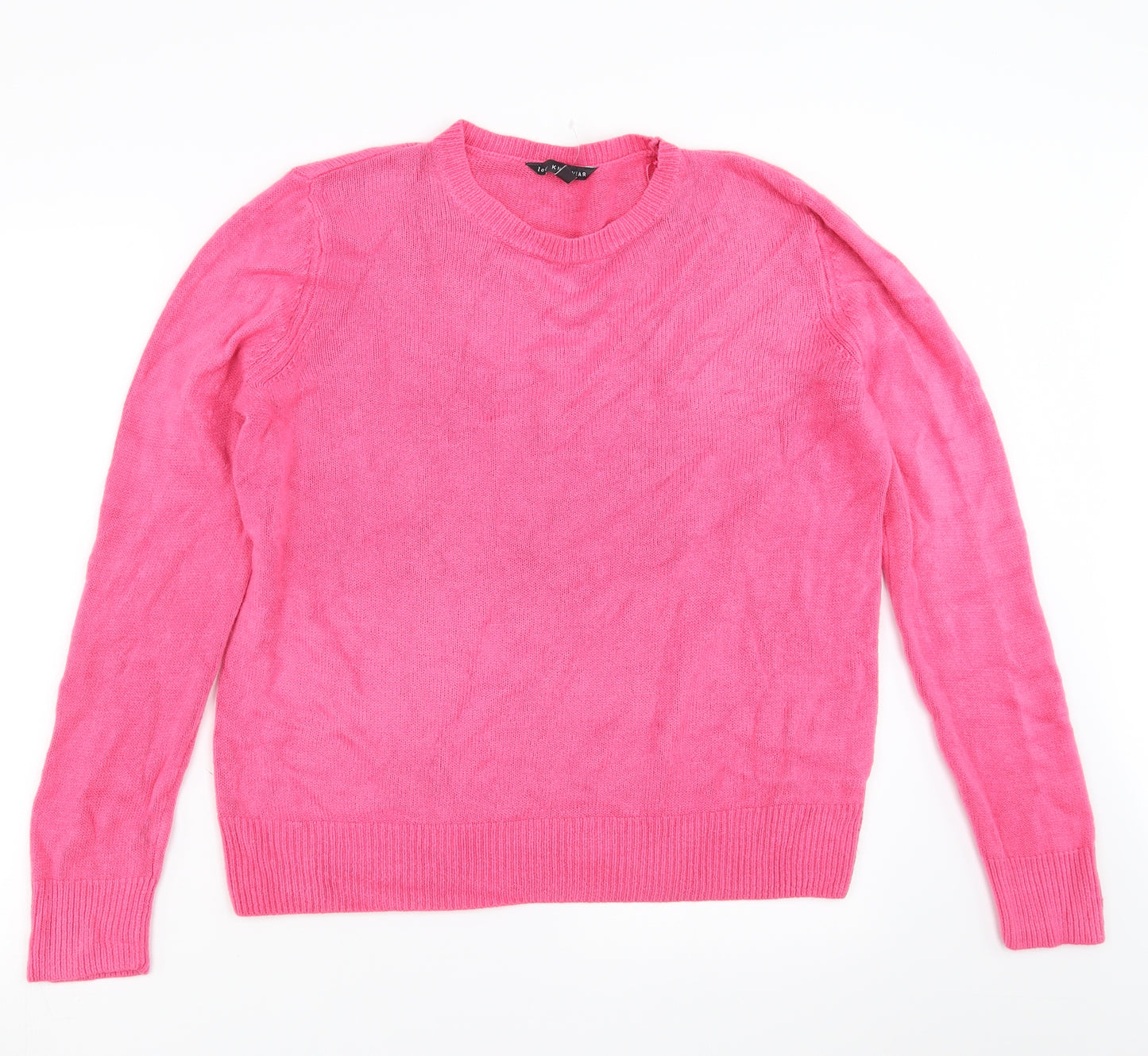 Love knitwear Womens Pink   Pullover Jumper Size 16