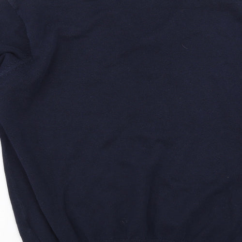 Henbury Mens Blue   Pullover Jumper Size L
